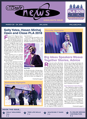 PLA 2018 Daily News Post-Conference Highlights Issue - Interactive Version